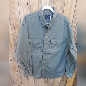 Wrangler🍀 mens shirt Oliver Green XL